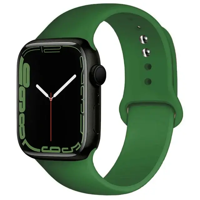 Silicone Band For Apple Watch strap 46mm 44mm 45mm 40mm 41mm 42-38mm 49mm sport bracelet iwatch series 11 10 9 8 7 6 5 SE Ultra3 - Image 27