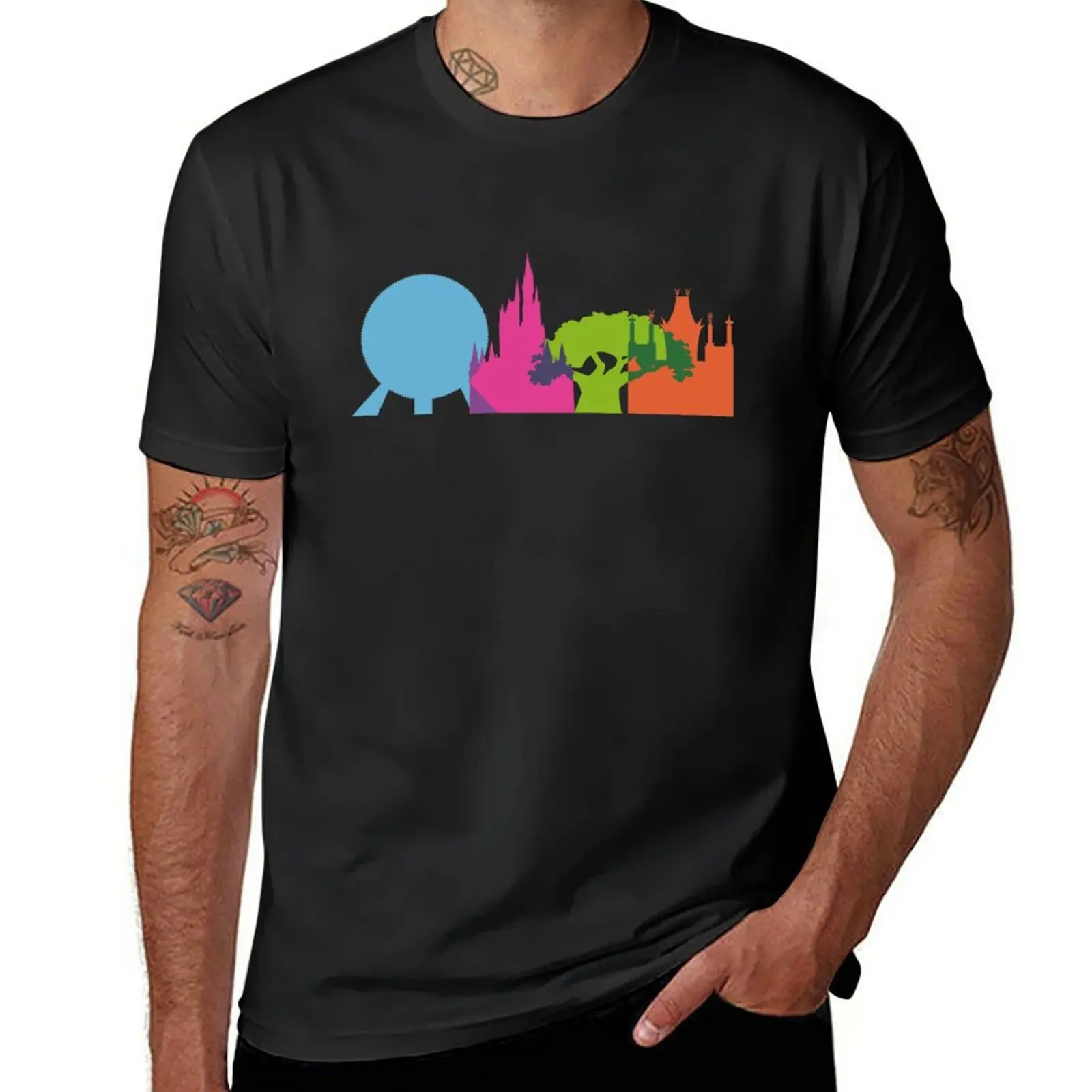Novità The Magic Icone T-Shirt Plus Size Top Uomo Abbigliamento Ragazzi Magliette Bianche Abbigliamento Uomo
