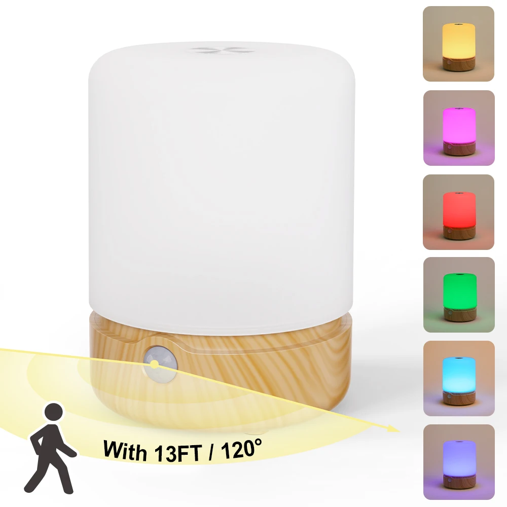 LED Night Light Touch Lamp Table Lights Bedside Lamp Bedroom Lamp with Touch Sensor Portable Desk Lamp Light for Kids Gifts