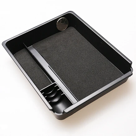 Car styling Glove box armrest box suitcase storage clapboard pallet for Volkswagen VW Tiguan accessories car storage bin