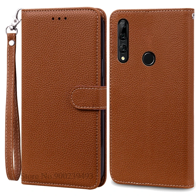 Leather Flip Wallet Case - Soft Silicone Book Cover