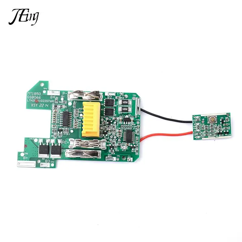 Battery protection board printed circuit board BL1830 Li-ion battery BMS PCB charging protection board for Makita 18V power tool BL1815 BL1860 LXT400 bl1850 battery status LED