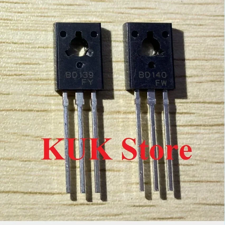 

Real 100% Original NEW BD139 BD140 TO-126