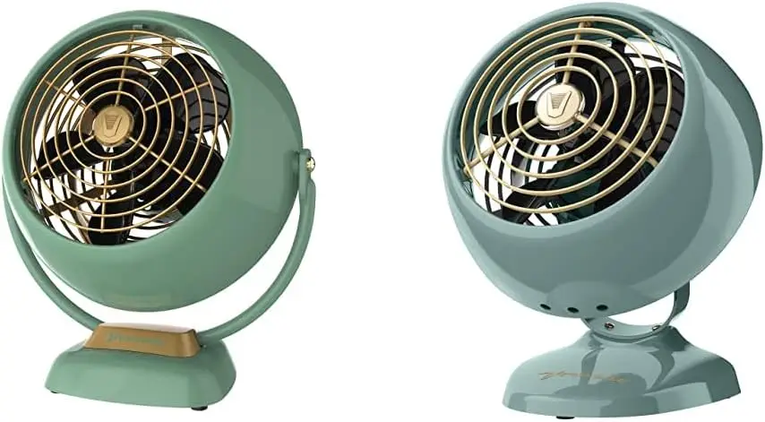 

Jr. Vintage Air Circulator Fan, Green & VFAN Mini Classic Personal Vintage Air Circulator Fan, Green Fans handheld Floor standin