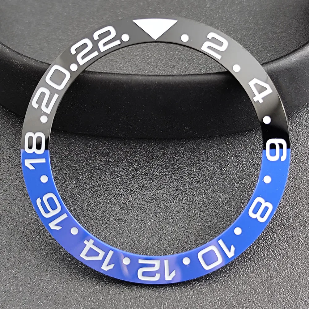 Premium 40mm Ceramic/Aluminum Watch Bezel Insert for Timepiece Customization