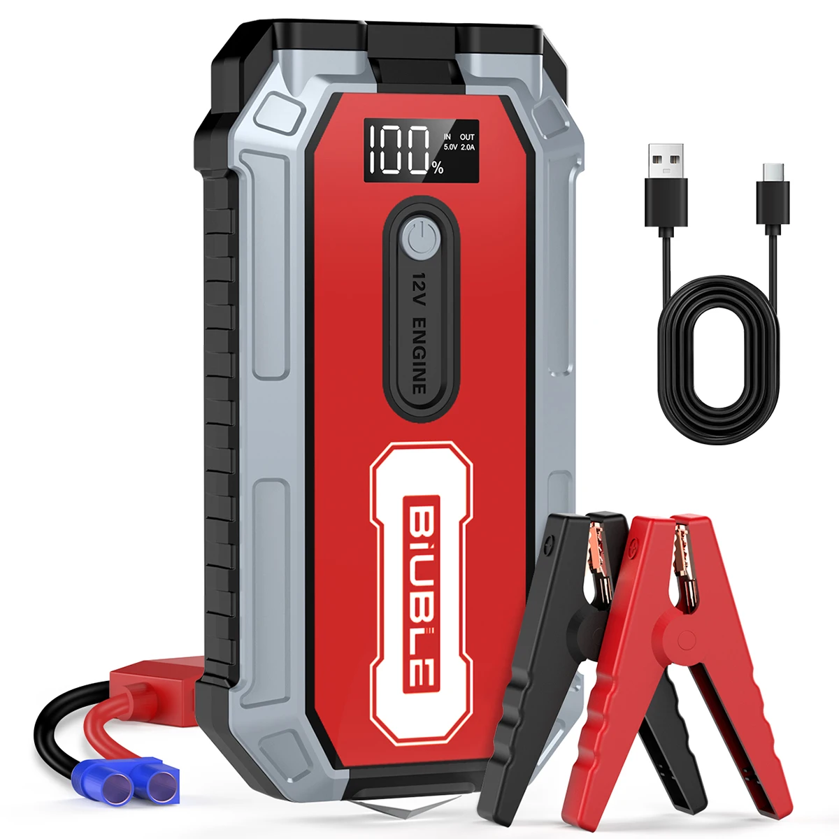 Powerful Car Jump Starter and Battery Charger