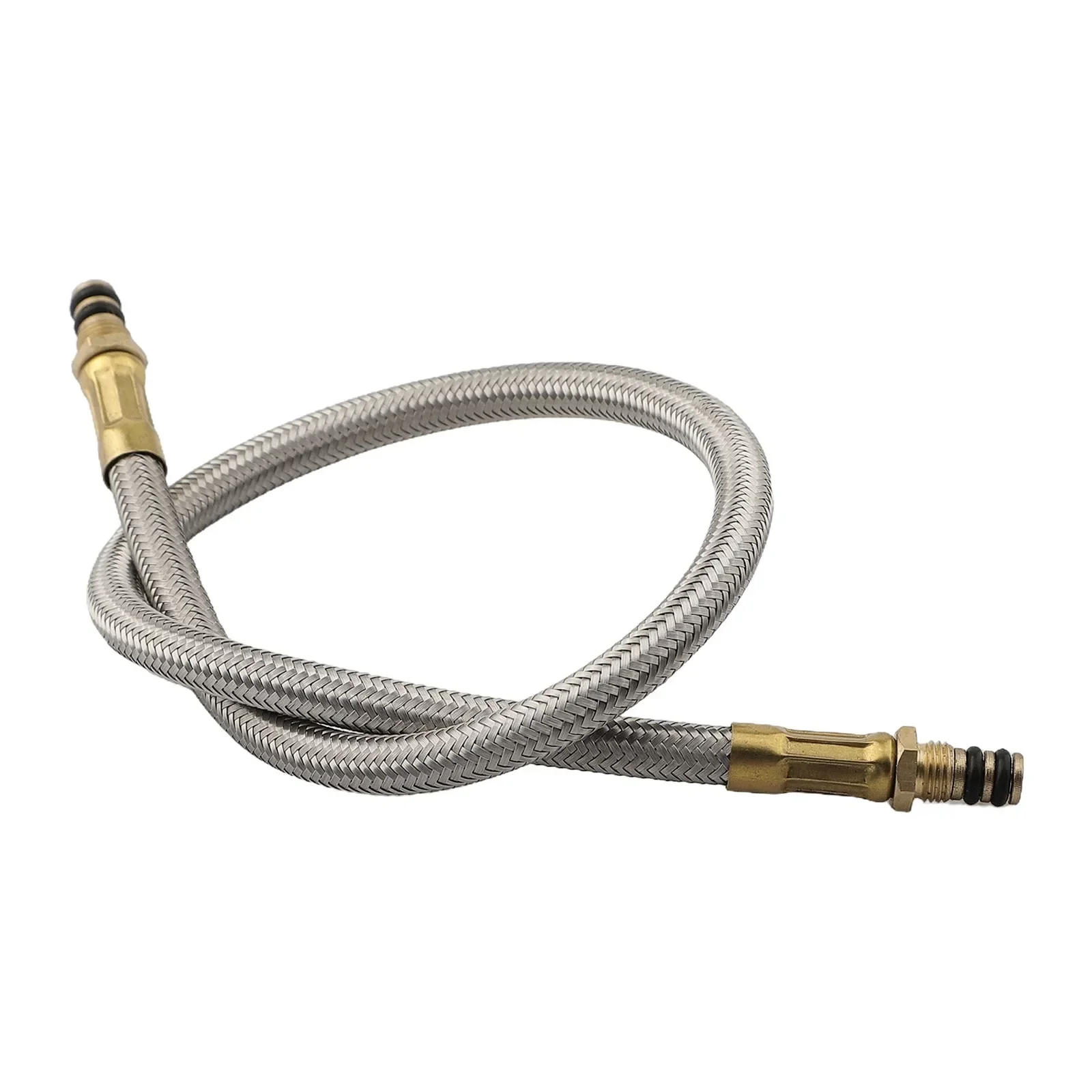 1 Pc Braided Tube 35 50cm Wear-resistan Outdoor Camping Stove Extension Tube Braided Hose Gas Tank Practical Accessories camping stove accessories