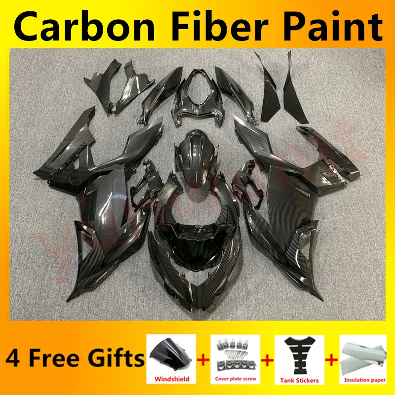 

NEW ABS Motorcycle Fairings Kit fit For Ninja400 EX400 EX Ninja 400 2018 2019 2020 2021 2022 2023 fairing set carbon fiber paint