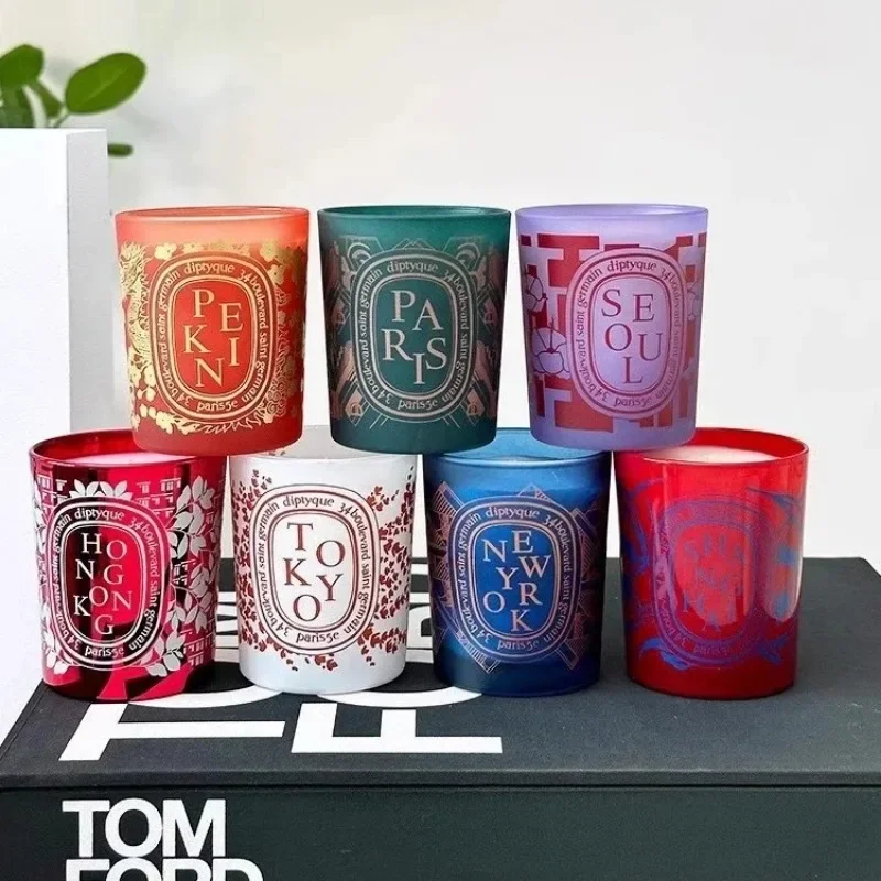 

190 г, ароматерапия, город, ограниченная свеча, Токийская ароматерапия, женский подарок на день Святого Валентина