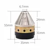 P80 Protective Cover Plasma Torch Cutting Nozzle Protection Sleeve Instead Guide Wheel Ceramic Contact Cutter Protective Cover 6