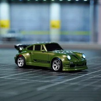2025 New 1/64 Rc Car Desktop Remote Control Car Toy Stunt Remote Control Drift Car Rc Mini Racing 2.4g Simulation  Toy Model Gif