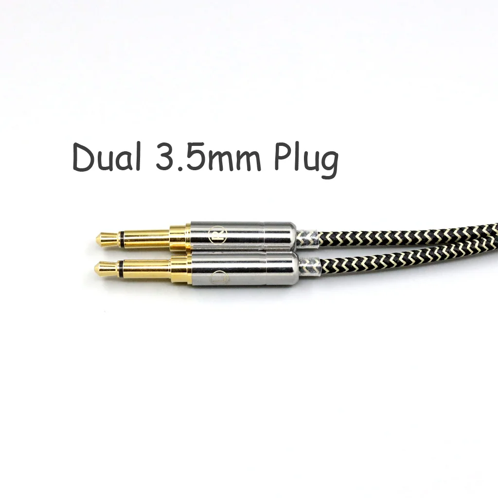 Denon AH-D7200 AH-D5200 AH-D9200 AH-D600 AH-D7100 LN008063 용 2 코어 2.8mm Litz OFC 이어폰 쉴드 땋은 슬리브 케이블
