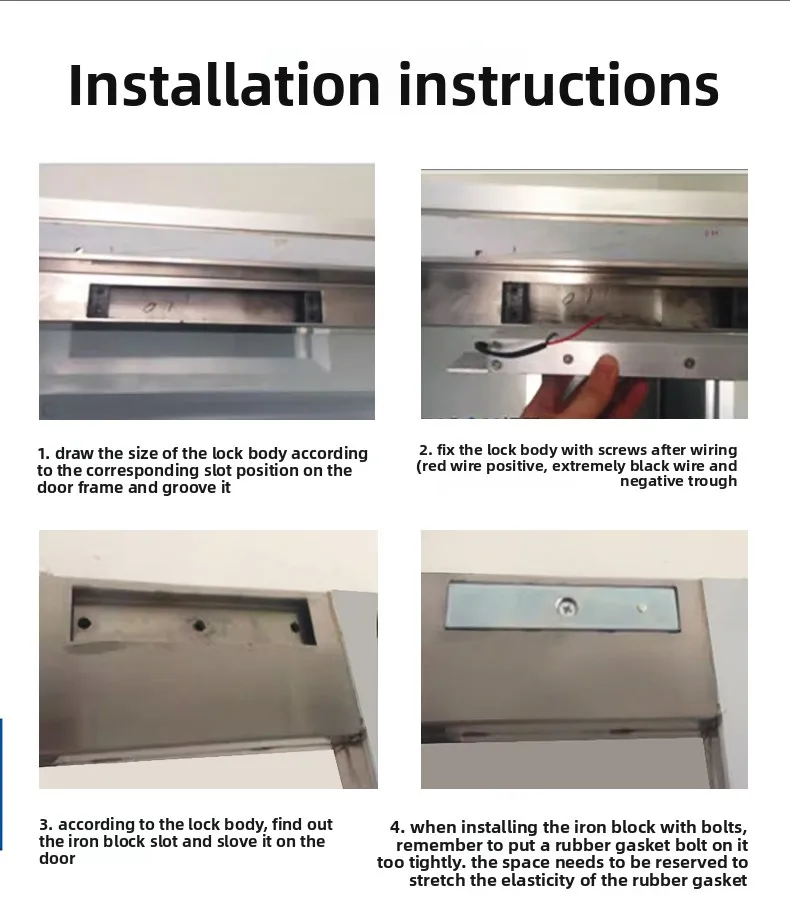 280kg concealed single-door community advertising door embedded access control e