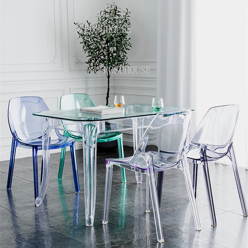 Clear Plastic Dining Table And Chairs