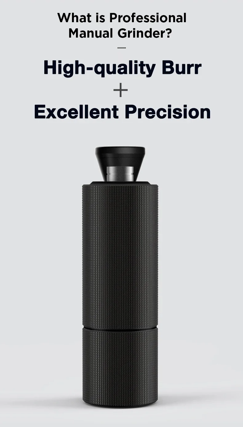 Description Picture 6 of itemTIMEMORE Chesut C3 Manual Coffee S2C Burr Inside High Quality Portable Hand Grinder With Double Bearing Positioning