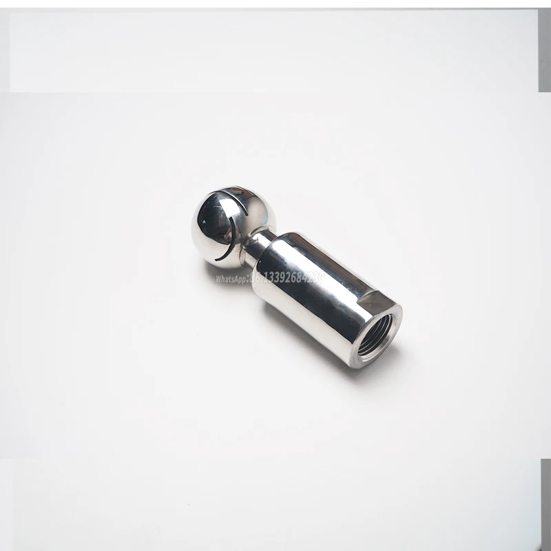 1/2 SS304 rotating tank cleaning CIP nozzle,thread rotary nozzle,Stainless Steel Rotary Spray Ball for tank cleaning