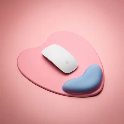 Ergonomic Keyboard Wrist Rest Memory Foam Wrist Rest for Computer Keyboard Mouse Pad Set for Easy Typing Pain Relief for Office