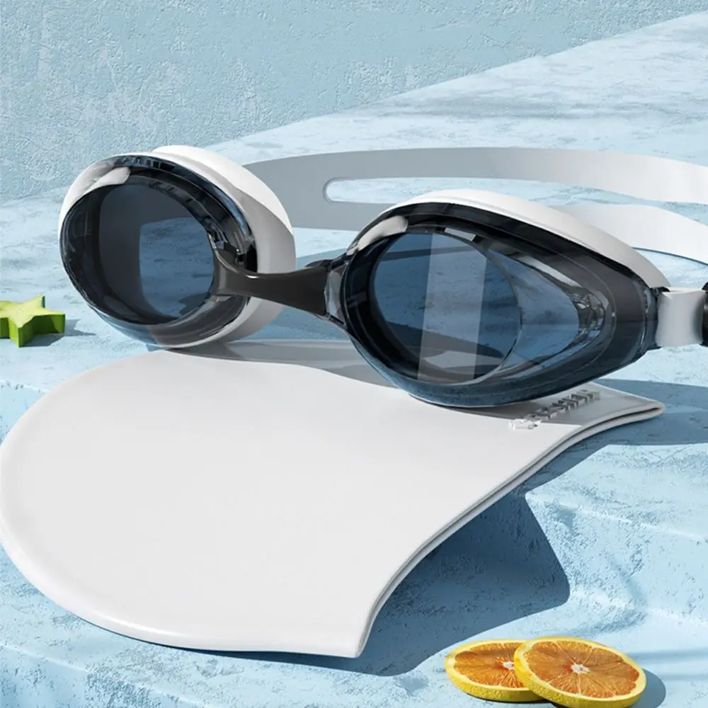 Anti Fog Adjustable Eyeglasses Men Women Creative HD Summer Swimming Goggles Waterproof Silicone Diving Swim Glasses