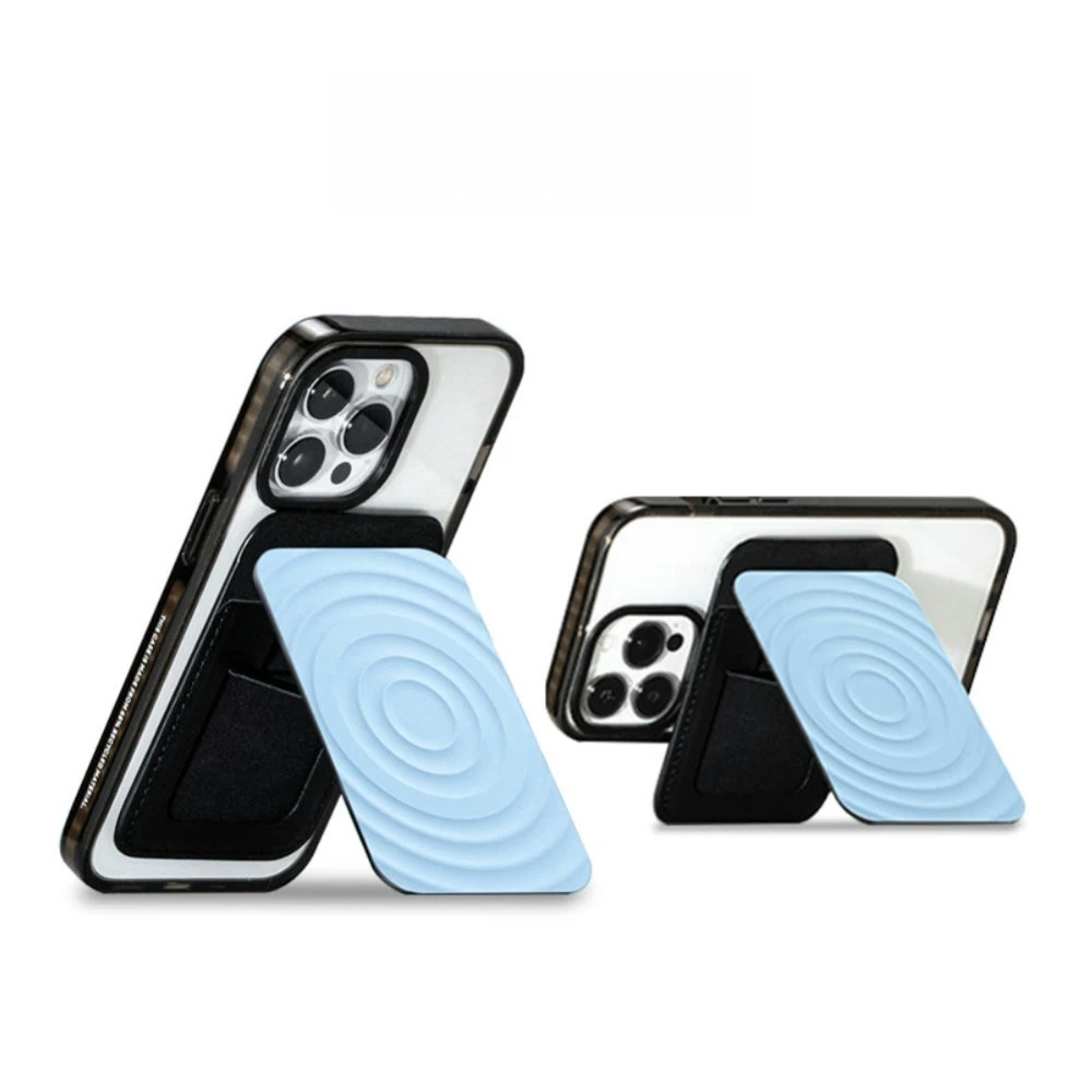 Multi-Functional Liquid Silicone Magnetic Wallet & Phone Stand with NFC Card Slot