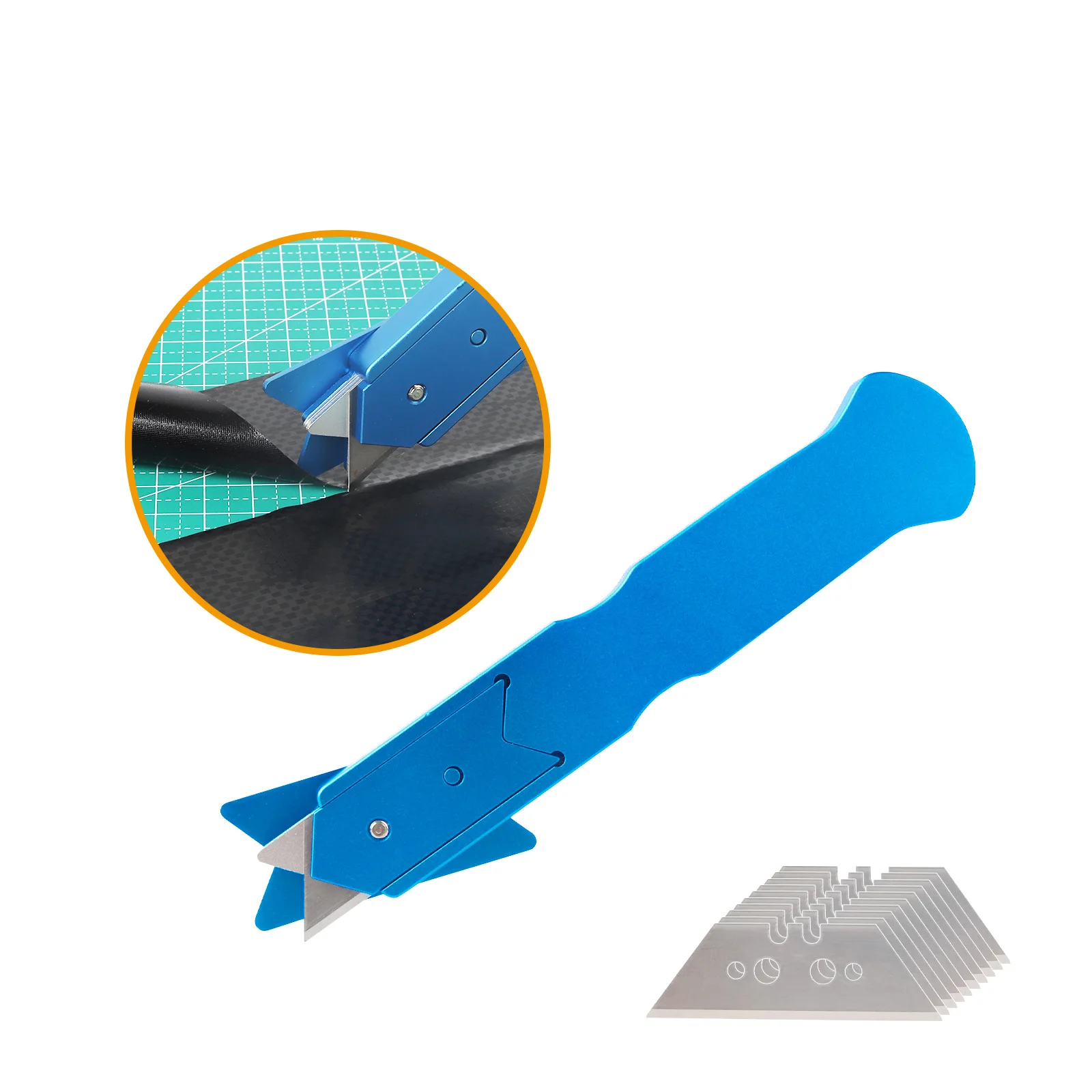 Film Application Edge Cutting Knife Vinyl Wrap Gap Cutter Car Wrapping Tools Windows Tint Tools Auto Tinting Kit car wrapping tools automotive film tools