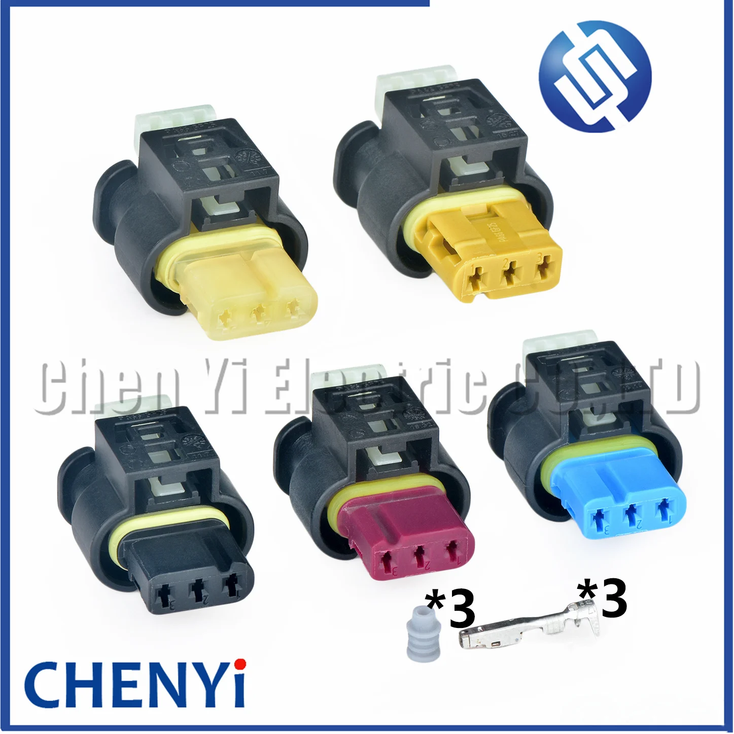 3 Pin Auto connector Sensor Plug A0225452626 805-121-504 805-121-521 7615490-03 A0225452426 7615637-04 805-121-522 7617212-04