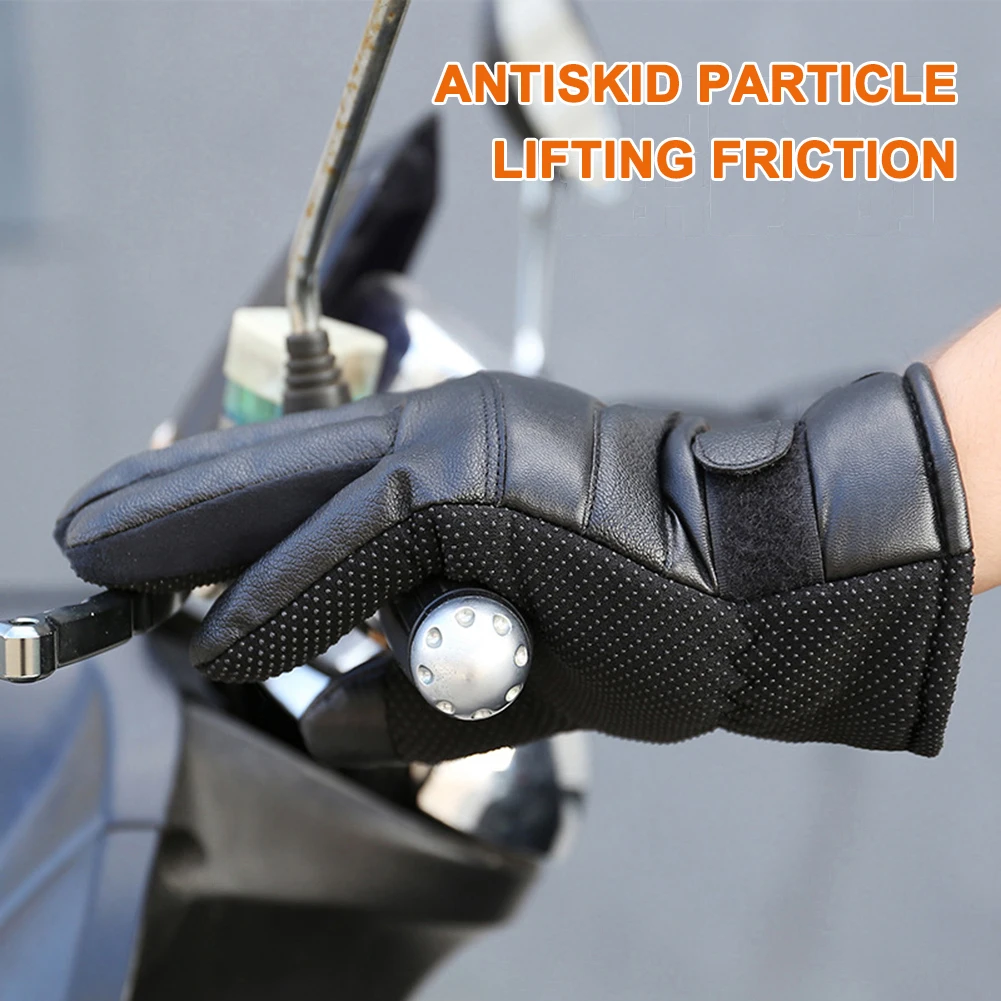 USB Rechargeable Heated Gloves Waterproof Winter Wear