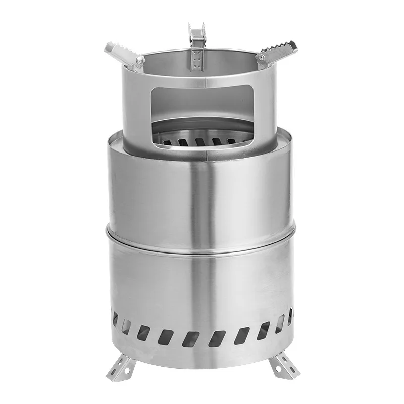 Portable Firewood Brazier Wood Burning Camping SUS Smokeless Fire Pit Outdoor 화로접이식 화로대