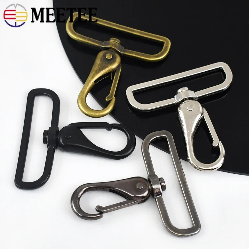 1pc Metal Detachable Snap Hooks Trigger Buckles Clips Hook Leather Crafts  Access