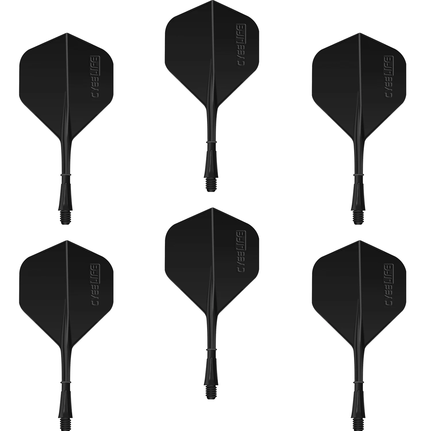CyeeLife Dart Flights Shafts 6 PCS Integrated Dart Flights and Shafts