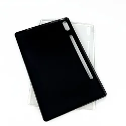 Premium Silicone Soft Shell Tablet Case - Protective Airbag Cover for Pad Pro 11.2 2022 (Black)