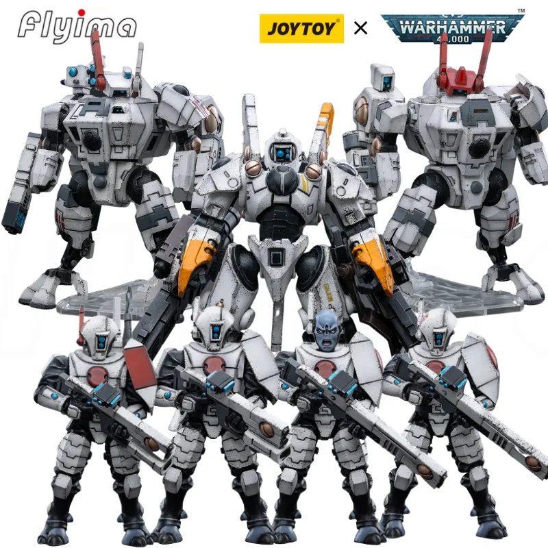 IN-stock Joytoy Warhammer 40k 1/18 Action Figures Tau Empire Commander  Shadowsun Model Toys Free Shipping