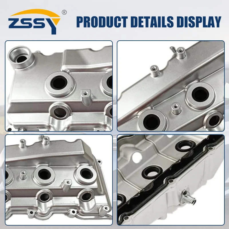 New Aluminum Engine Valve Cover 11210-0L020 for Toyota Hilux Fortuner 4Runner Innova Hiace 2.5 3.0L 112100L020 11210-30110