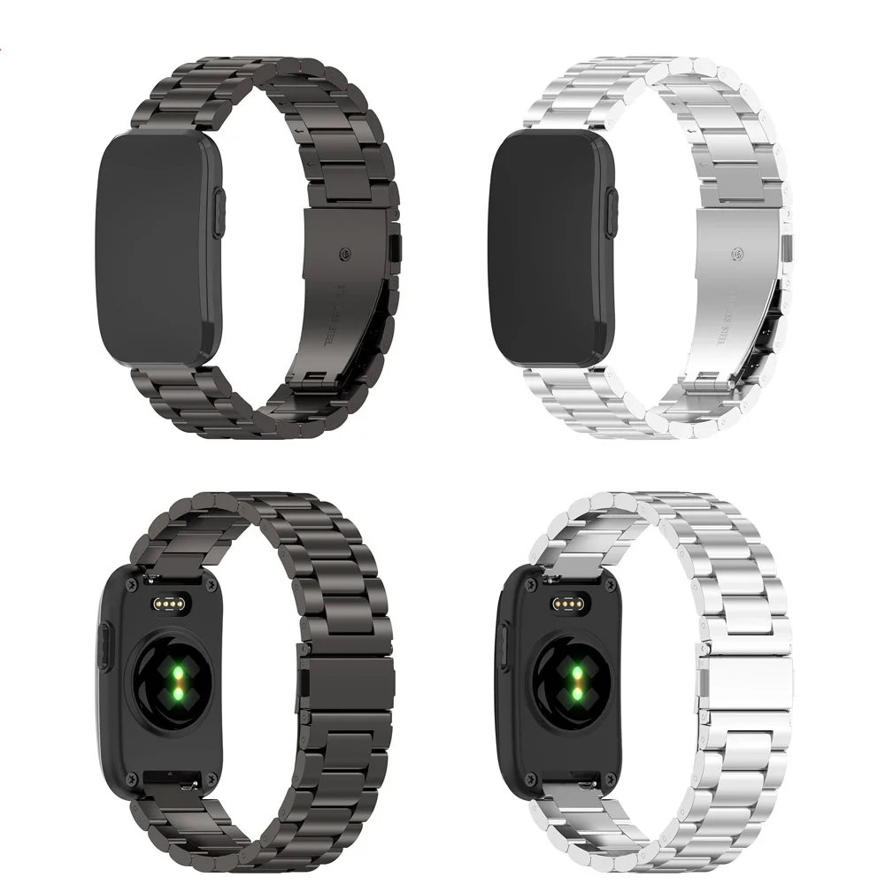 Premium Stainless Steel Wristband Metal Replacement Strap