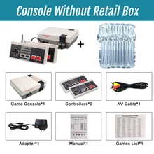  Retro Game Console Classic Mini Video Game System Built-in 620 Games 8-Bit FC Nes TV Console for Adults and Kids 