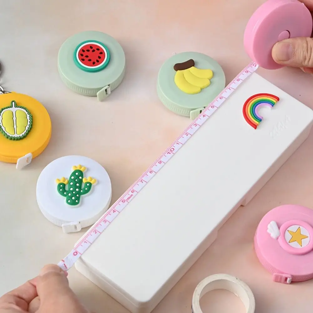 Mini Cartoon Tape Meter Tape Tailor Ruler Measuring Clothing Size Measure Portable Sewing Tools tape measure,measuring tape,measuring ruler