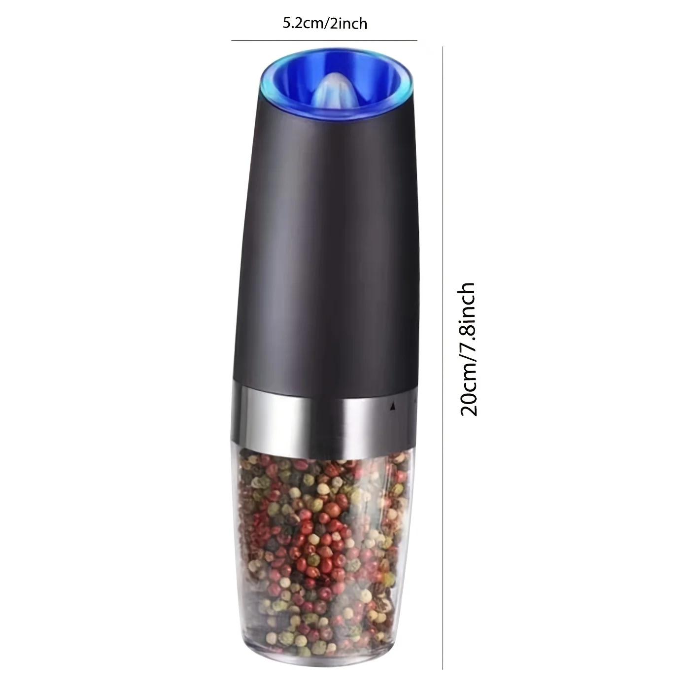 Electric Pepper Grinder Multifunction Herb Coffee Mill Machine Kitchen  Automatic Gravity Induction Salt Shaker Grinders Tools - AliExpress