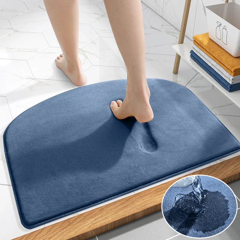 Canberra Herziening In detail Super Absorberende Badmat Traagschuim Tapijt Antislip Badkamer Tapijt  Zachte Bad Side Karpetten Douche Deurmat wc Voetzool| | - AliExpress