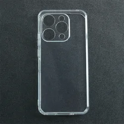 Durable Black Transparent Soft TPU Phone Case with Silicone Protective Shell for Oukitel WP52 (Clear)