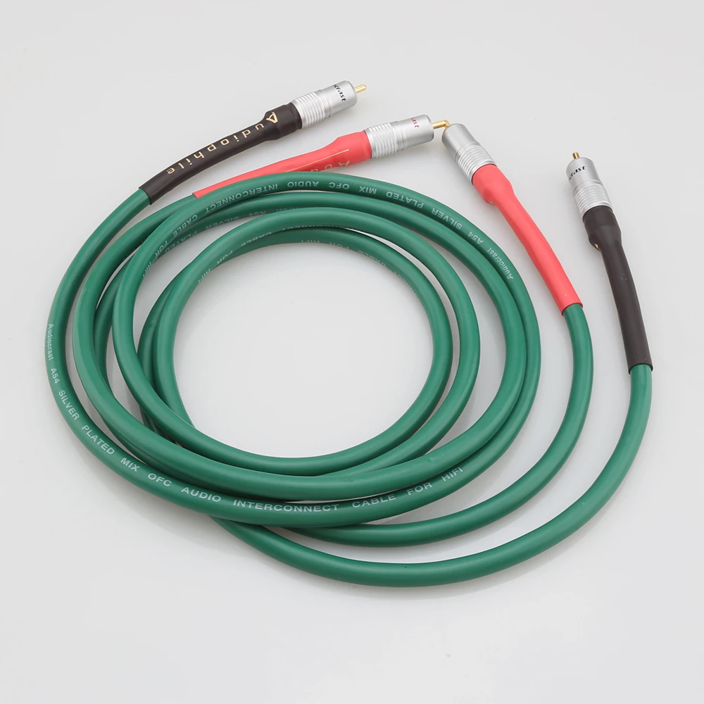 Hifi Audio Fa-220 7N Occ Rca Plug Rca Cd Lettore Dvd Altoparlante Interconnect Nakamichi Rca Interconnect Cable