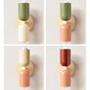 Nordic LED Wall Lamps Modern Minimalist Cream Double Head Lights For Living Room Bedroom Bedside Study Indoor Decoration Fixture 4