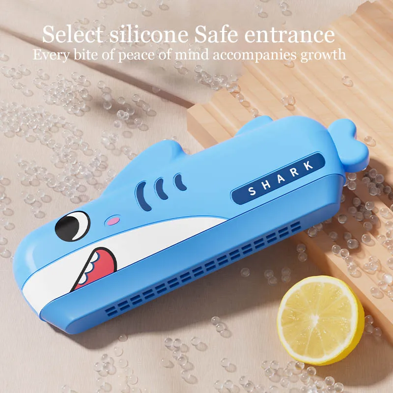 32 Holes Carton Dinosaur Harmonica Shark Mouth Organ Musical Instrument Early Education Intelligence Toys Beginner Children Gift 2