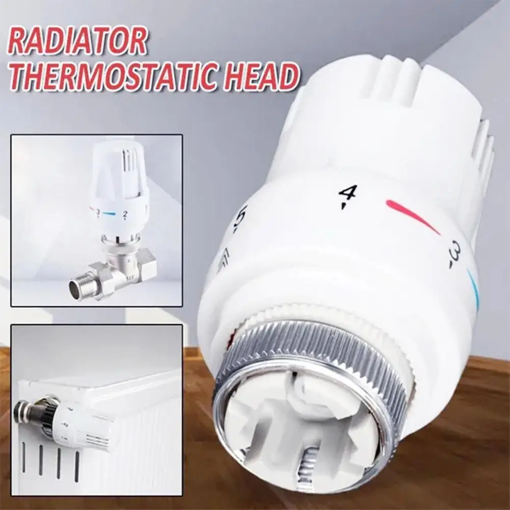 

Radiator Thermostatic Control Valve Adjustable Floor Heating Temperature Control Thermostat Valve M30*1.5