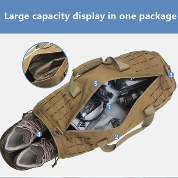 40L Tactical Gym Duffel 1