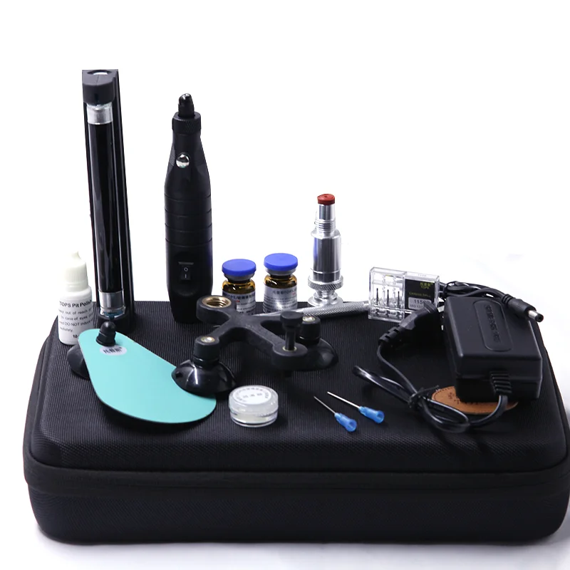 

Windshield Repair Kits Chip Crack broken glass repair tool kit