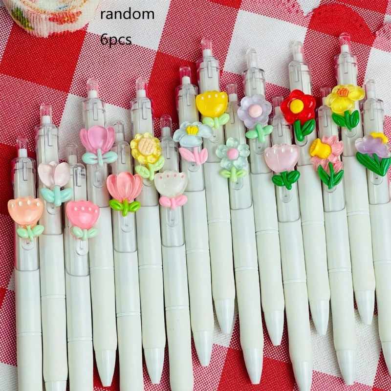 

Гелевая ручка с выдвижным кончиком, 0,5 мм, 6 шт.