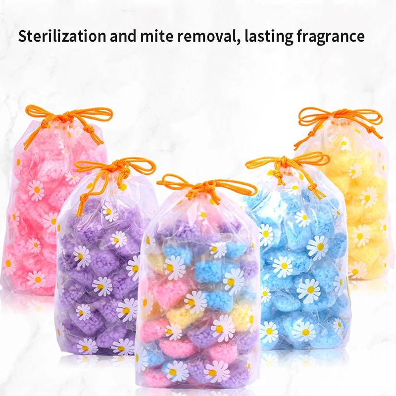 Fresh Rose Lavender Fragrance Beads Soft Clothing Diffuser Laundry Beads 10Pcs