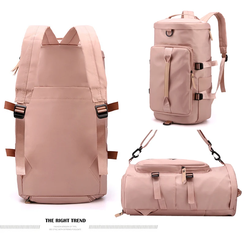 Large Capacity Travel Bag Multifunctional Wet and Dry Separation Gym Bag Out Swimsuit Swim Trunks Storage Beach Bag