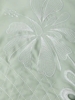 طقم من بلوزة قصيرة وتنورة للنساء ، طقم من جزئين ، قلادة مستديرة ، خصر مرن ، مطوي ، تنورة فضفاضة ، صيف ، جديد ، 13db7078 1