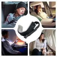 Adjustable Airplane Heads Support Pillow Strap Comfortable Cars Neck Support Band Compact Travel Pillow Alternative Head Bobbing 2