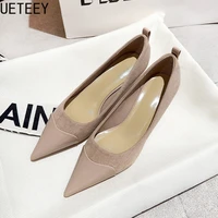 Spring Autumn Women Pumps Shoes Fashion Shallow Slip On Party Dress Shoes Laides Comfort Low Heel Shoes 2